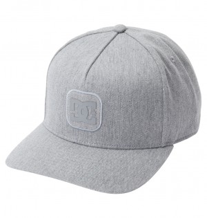 DC Shoes Anafront - Snapback Cap Szare | 64873ZDGO