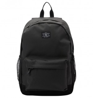 DC Shoes Backsider Core 20L - Medium Backpack Czarne Czarne | 89761TPZG