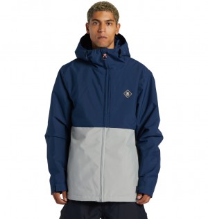 DC Shoes Basis - Technical Snow Jacket Dress Blues | 03975WTCL