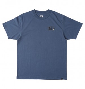 DC Shoes Cactus - Crew Neck T-Shirt Indygo | 89236RCFV