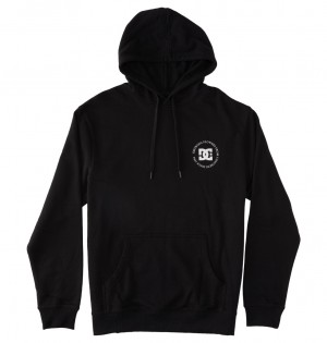 DC Shoes Concrete - Hoodie Czarne | 05438CIXA