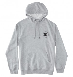 DC Shoes Concrete - Hoodie Szare | 15480WQYZ