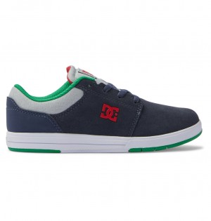 DC Shoes Crisis 2 - Shoes Szare Granatowe | 61432MLRW