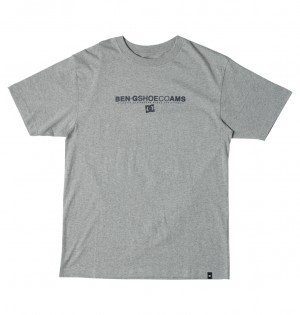 DC Shoes DC x Ben G Amsterdam - T-Shirt Szare | 72384DJAI