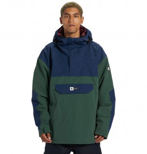 DC Shoes Dc-43 - Technical Anorak Snow Jacket Dress Blues | 47219PSHI