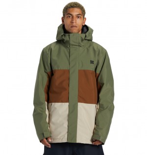 DC Shoes Defy - Technical Snow Jacket Four Leaf Clover | 90358PDSX