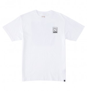 DC Shoes Heikkila Sw 360 Flip - T-Shirt Białe | 78692FPRW