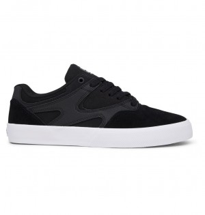 DC Shoes Kalis Vulc - Shoes Czarne Białe | 40562YMSA