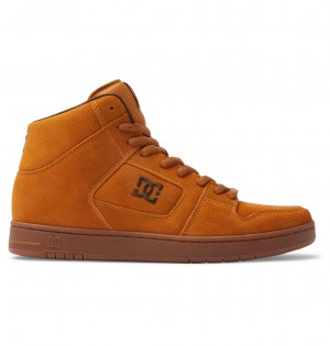 DC Shoes Manteca 4 Hi - High-Top Shoes Czekolada | 71560RGHK