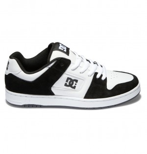 DC Shoes Manteca 4 - Shoes Białe Czarne | 90458SERL