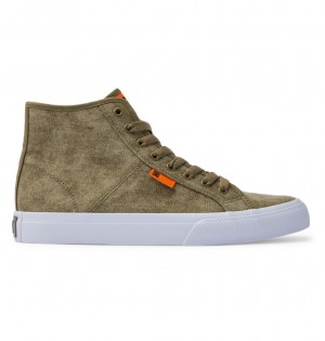 DC Shoes Manual - High-Top Shoes Oliwkowe | 16285EBPI