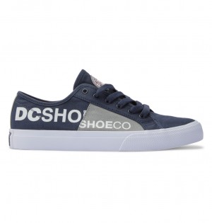 DC Shoes Manual - Shoes Granatowe Pomarańczowe | 75186DXPN