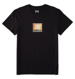 DC Shoes Racer - T-Shirt Czarne | 54061XBQS