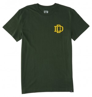 DC Shoes Rugby Crest - T-Shirt Sycamore | 20713YQJL