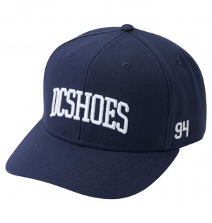 DC Shoes Semi-Pro - Snapback Cap Granatowe | 37016WMQT