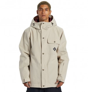 DC Shoes Servo - Technical Snow Jacket Plaza Taupe | 73180NEZD