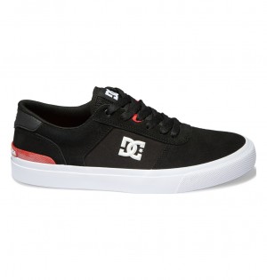 DC Shoes Teknic S - Skate Shoes Czarne Białe | 50842TNKD