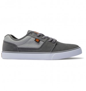 DC Shoes Tonik - Skórzane Shoes Szare | 14956IUQD