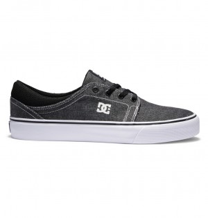 DC Shoes Trase Tx - Shoes Czarne Białe Białe | 20869XGAO