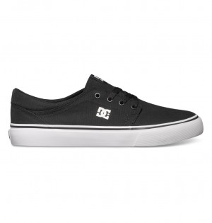 DC Shoes Trase Tx - Shoes Czarne Białe | 60543AXQL