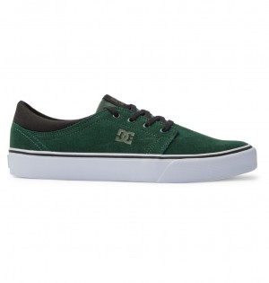 DC Shoes Trase - Zamszowe Shoes Ciemny Zielone | 21850YHPV