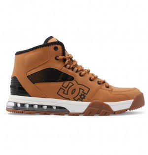 DC Shoes Versatile Hi WR - Koronkowe-Up Boots Czarne | 63250RGZW