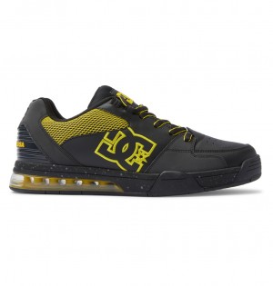 DC Shoes Versatile Le - Skate Shoes Czarne Żółte | 70285LBAU