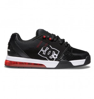 DC Shoes Versatile - Skate Shoes Czarne Białe Czerwone | 83941FZRY