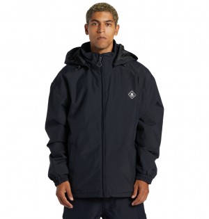 DC Shoes Vista - Technical Snow Jacket Czarne | 51043KBJW