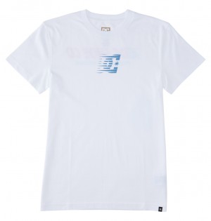 DC Shoes Wholesale - T-Shirt Białe | 96354OXQS