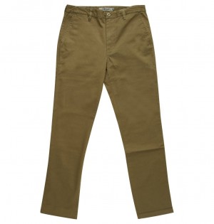 DC Shoes Worker - Chinos Zielone | 47961WHVP