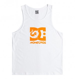 DC Shoes x Monegros - Vest Białe | 86072RGEZ