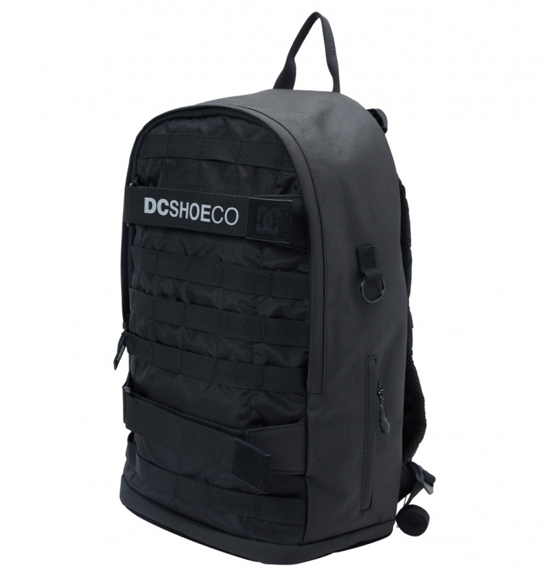 DC Shoes Alpha - Backpack Czarne | 67302IWVQ