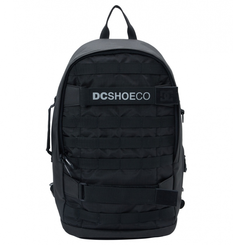 DC Shoes Alpha - Backpack Czarne | 67302IWVQ