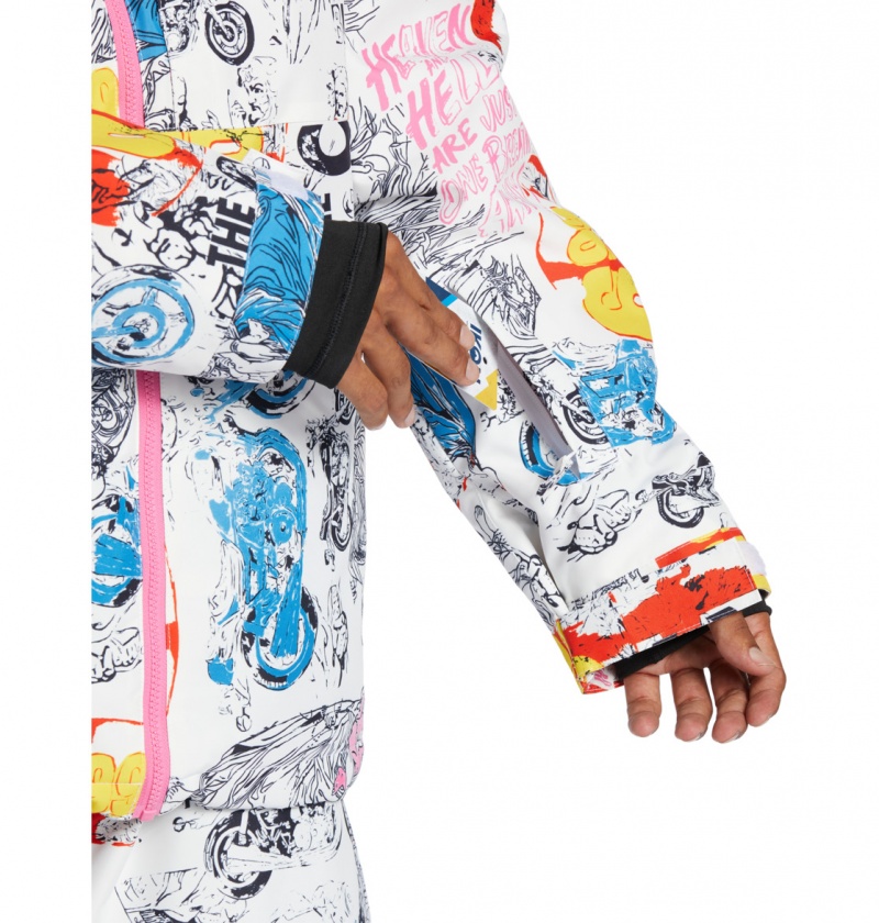 DC Shoes Andy Warhol Basis - Technical Snow Jacket Saints And Sinners | 64792HDFS