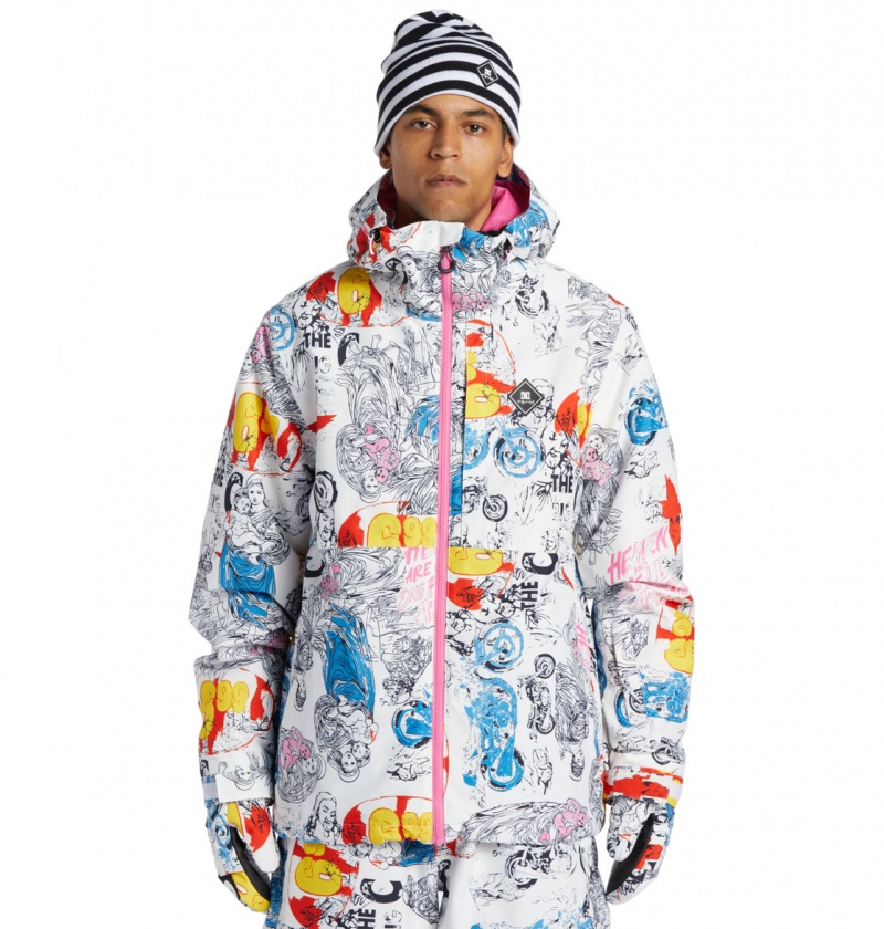 DC Shoes Andy Warhol Basis - Technical Snow Jacket Saints And Sinners | 64792HDFS