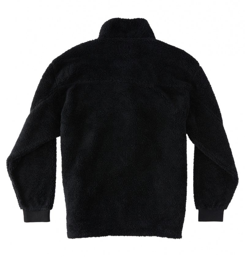 DC Shoes Avalon - Mock Neck Fleece Czarne | 19860FBHD