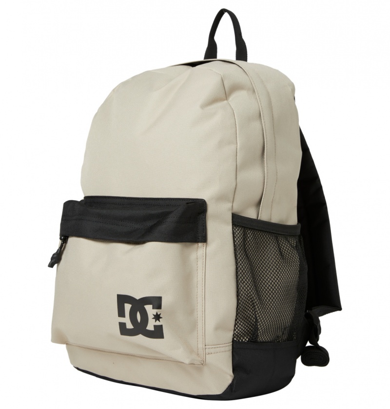 DC Shoes Backsider Seasonal 20L - Medium Backpack Plaza Taupe | 12769MHPJ