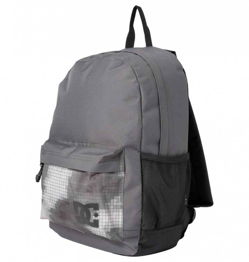 DC Shoes Backsider Seasonal 20L - Medium Backpack Pewter | 70694WUNR