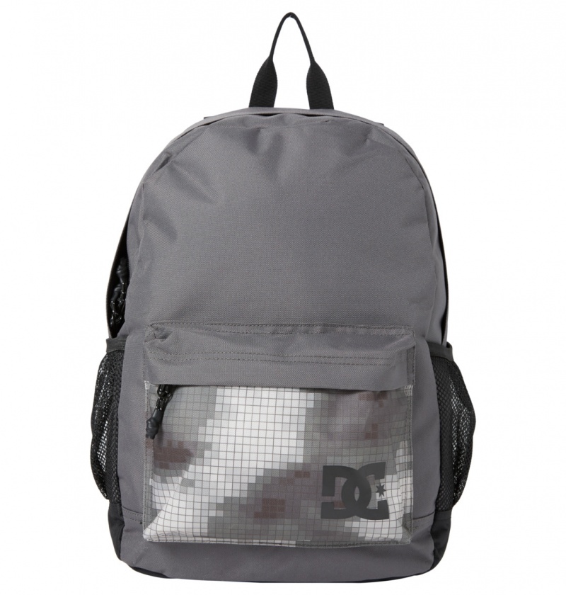 DC Shoes Backsider Seasonal 20L - Medium Backpack Pewter | 70694WUNR