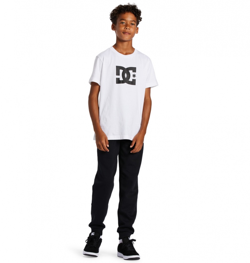 DC Shoes Baseline Boy - Joggers 10-16 Czarne | 85042ADSE