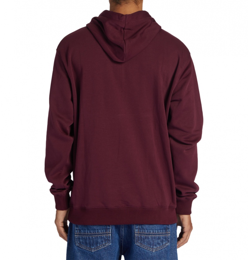 DC Shoes Baseline Ph - Hoodie Windsor Wine | 91403DIJY