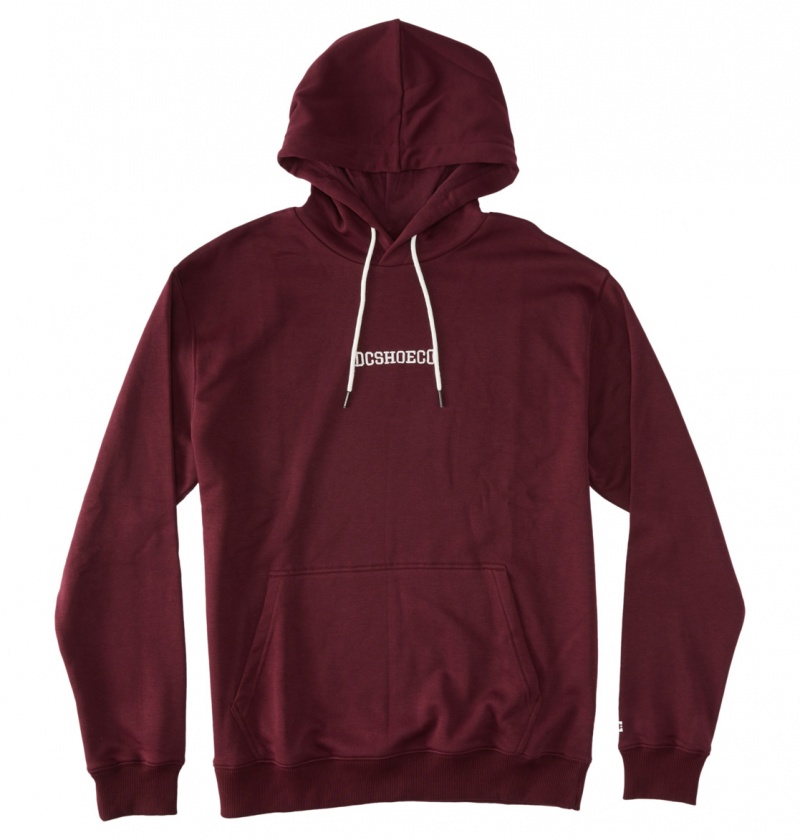 DC Shoes Baseline Ph - Hoodie Windsor Wine | 91403DIJY