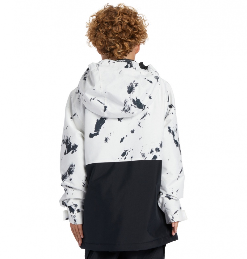 DC Shoes Basis Print - Technical Snow Jacket 8-16 Camo | 84105HQVT