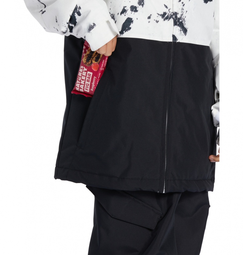 DC Shoes Basis Print - Technical Snow Jacket 8-16 Camo | 84105HQVT