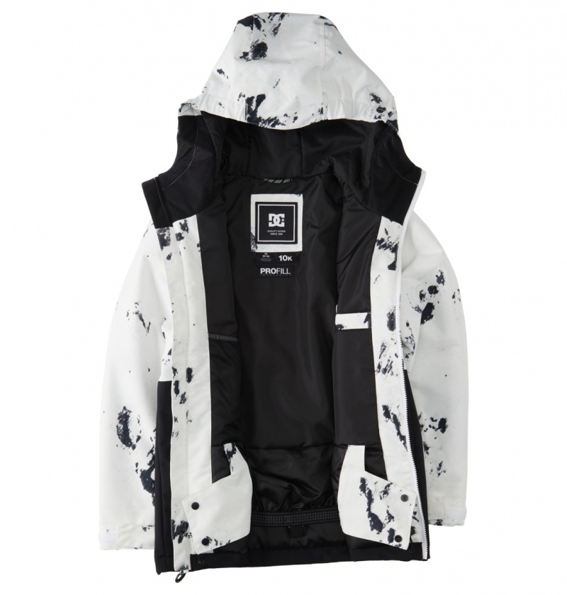 DC Shoes Basis Print - Technical Snow Jacket 8-16 Camo | 84105HQVT