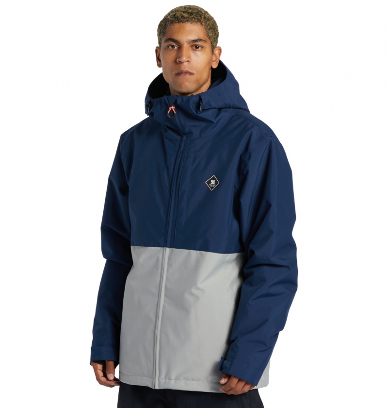 DC Shoes Basis - Technical Snow Jacket Dress Blues | 03975WTCL