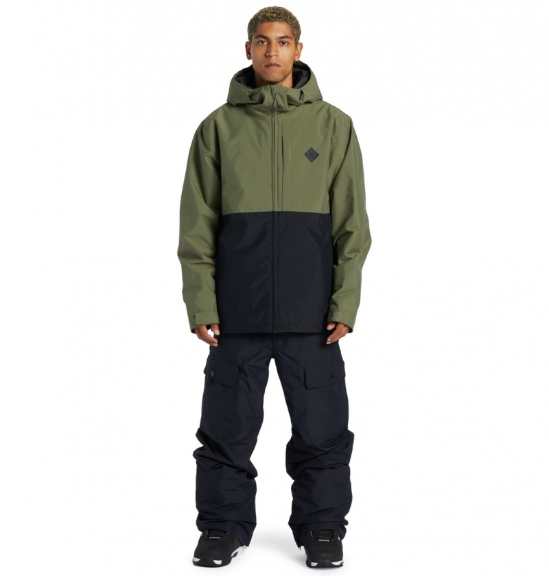 DC Shoes Basis - Technical Snow Jacket Four Leaf Clover | 80469NVBP