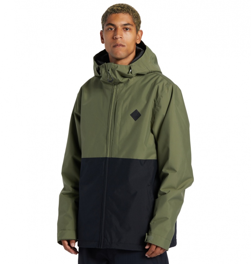 DC Shoes Basis - Technical Snow Jacket Four Leaf Clover | 80469NVBP