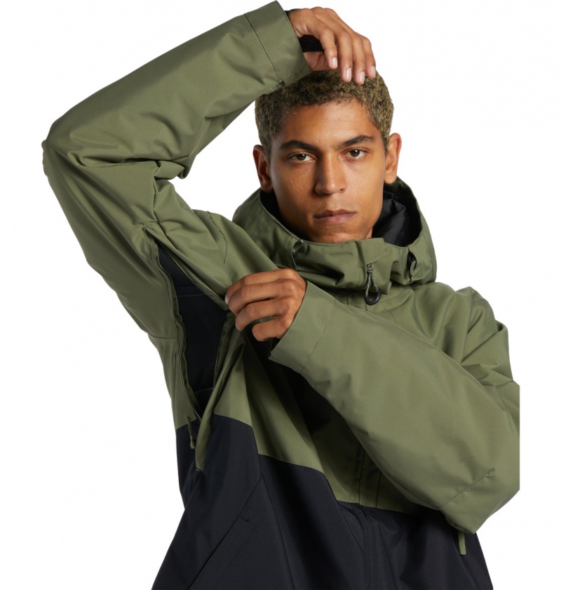 DC Shoes Basis - Technical Snow Jacket Four Leaf Clover | 80469NVBP